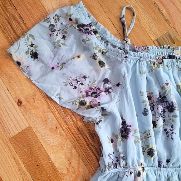 NWT Rewind 1X Cold Shoulder Midi Dress - Picture 2 of 7